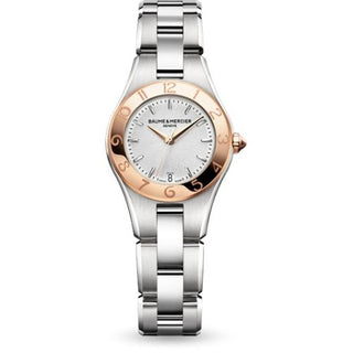 Baume & Mercier - 10014  Linea 27mm Quartz Red Gold Bezel