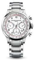 Baume & Mercier Capeland Chronograph 44 Silver / Alligator (10061)