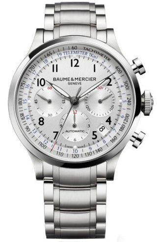 Baume & Mercier - 10064  Capeland Chronograph 44 Silver / Bracelet