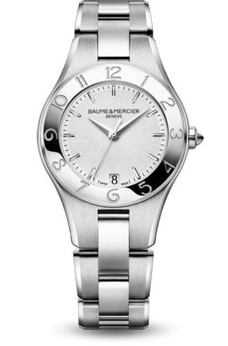 Baume & Mercier - 10070  Linea 32mm Quartz Silver / Bracelet