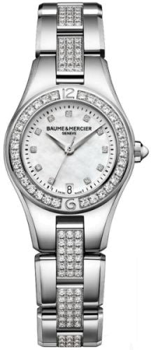 Baume & Mercier - 10092  Linea 27mm Quartz Diamond