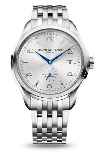 Baume & Mercier - 10099  Clifton Automatic Stainless Steel / Silver / Bracelet