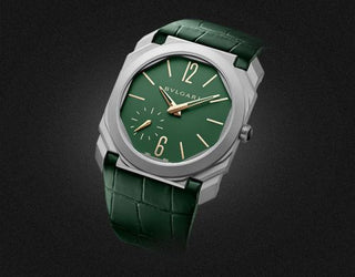 Bulgari - 100995  Octo Finissimo Automatic Titanium / Green / Harrods