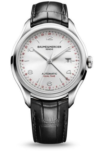 Baume & Mercier - 10112  Clifton GMT Silver