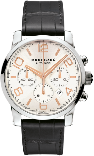 Montblanc - 101549  Timewalker Chronograph Automatic Silver / Red Gold Numerals