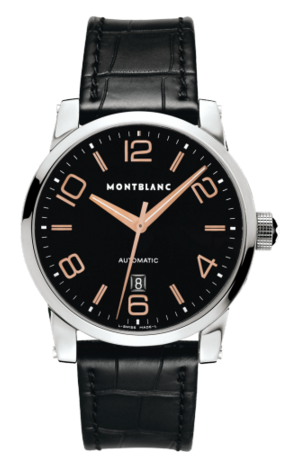 Montblanc - 101551  TimeWalker Date Automatic 4810 42 Black / Red Gold Numerals