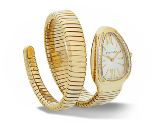 Bulgari - 101924  Serpenti Tubogas Yellow Gold Diamond