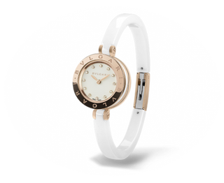 Bulgari - 102088  B.Zero1 Pink Gold  Ceramic White