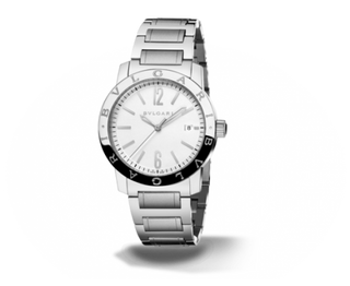 Bulgari - 102110  Bulgari Solotempo 39 Silver Bracelet