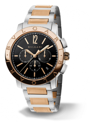 Bulgari - 102140  Bulgari Velocissimo Two Tone