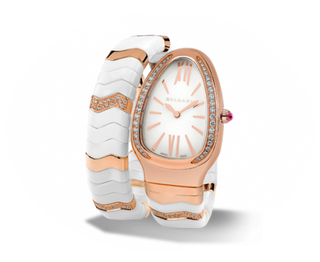 Bulgari - 102202  Serpenti Spiga Pink Gold White