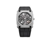 Bulgari - 102714  Octo Finissimo Skeleton Titanium / Alligator