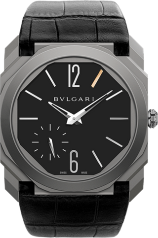 Bulgari - 102909  Octo Finissimo Automatic Titanium / Black / Kamine's 111