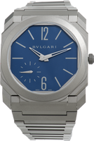 Bulgari Octo Finissimo Automatic Titanium / Grey / Calf (102975)