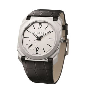 Bulgari - 103035  Octo Finissimo Automatic Stainless Steel / Grey / Alligator