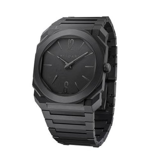 Bulgari - 103077  Octo Finissimo Automatic Ceramic / Black / Bracelet