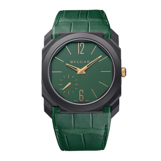 Bulgari - 103151  Octo Finissimo Automatic Titanium / DLC / Green