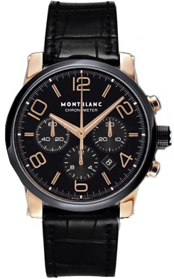 Montblanc - 104668  TimeWalker Chronograph Automatic Red Gold Ceramic Black