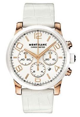 Montblanc - 104669  TimeWalker Chronograph Automatic Red Gold Ceramic White