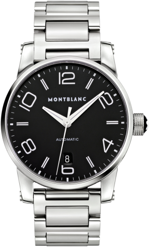 Montblanc - 105962  TimeWalker Date Automatic 4810 39 Black / Bracelet