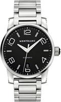 Montblanc Tradition Date Automatic 32mmStainless Steel / MOP / Alligator (105962)