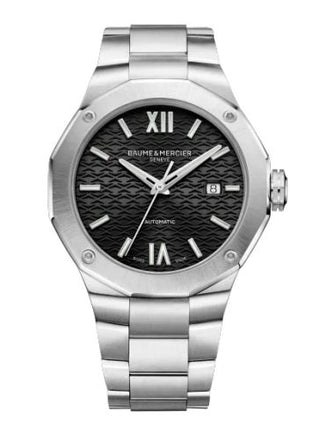 Baume & Mercier - 10621  Riviera 42 Stainless Steel / Black