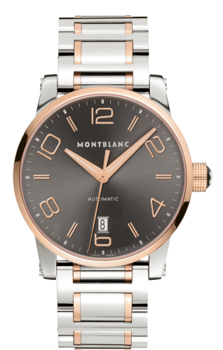 Montblanc - 106501  TimeWalker Date Automatic 39 Two Tone Red / Bracelet