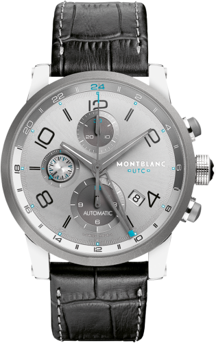 Montblanc - 107339  TimeWalker Chrono Voyager UTC Titanium Bezel