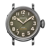 Zenith - 11.1940.679/63.C800  Pilot Type 20 Extra Special 40 Aged Stainless Steel / Green