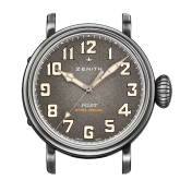 Zenith - 11.1940.679/91.C807  Pilot Type 20 Extra Special 40 Aged Stainless Steel / Grey