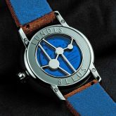 Lundis Bleus - 1100-04  Lundis Bleus Ref. 1100 Stainless Steel / Silver / Rose Index