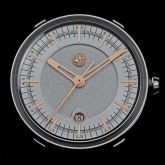 Lundis Bleus - 1100-04  Lundis Bleus Ref. 1100 Stainless Steel / Silver / Rose Index