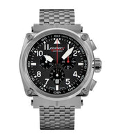 Formex Pilot Quartz Chronograph Black / Calf (1100.1.3020.100)