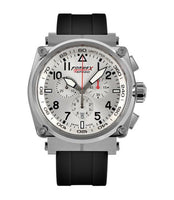 Formex Pilot Quartz Chronograph Silver / Calf (1100.1.3040.910)