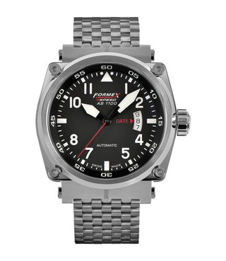 Formex - 1100.1.7020.100  Pilot Automatic Black / Bracelet