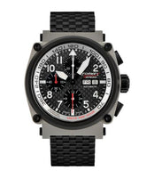 Formex Pilot Automatic Chronograph Sandblasted / Carbon Fibre / Calf (1100.5.8129.110)