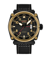 Formex Pilot Quartz Chronograph Black / Rubber (1100.6.7022.213)