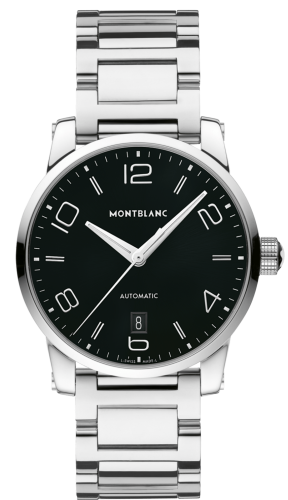 Montblanc - 110339  TimeWalker Date Automatic 39 Black / Bracelet