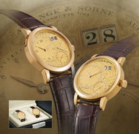 A. Lange & Söhne Kleine Lange 1 Soirée Pink Gold / Black MOP (111.046)