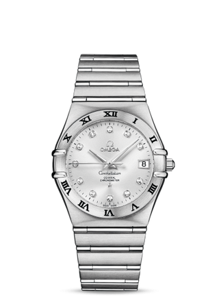 Omega - 111.10.36.20.52.001  Constellation Co-Axial 35.5 Stainless Steel / Silver / 160 Years