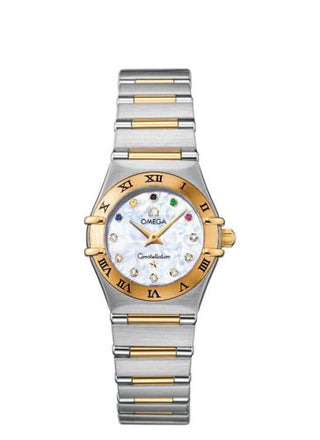 Omega - 111.20.23.60.55.001  Constellation Quartz 22.5 Stainless Steel / Yellow Gold / Beijing Olympics 2008