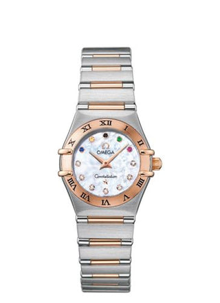 Omega - 111.20.23.60.55.002  Constellation Quartz 22.5 Stainless Steel / Red Gold / Beijing Olympics 2008