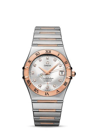 Omega - 111.20.36.10.52.002  Constellation Automatic 36 Stainless Steel / Red Gold / Beijing Olympics 2008