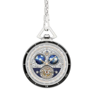 Montblanc - 112586  Tourbillon Cylindrique Geospheres Pocket Watch