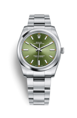 Rolex - 114200-0021  Oyster Perpetual 34 Olive Green