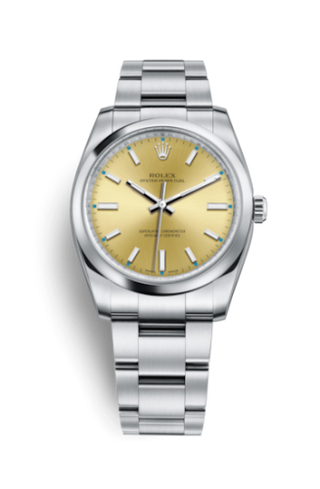 Rolex - 114200-0022  Oyster Perpetual 34 Champagne