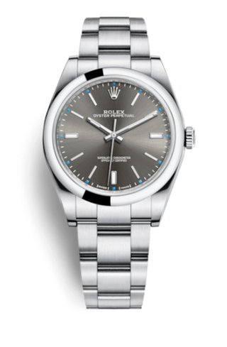 Rolex - 114300-0001  Oyster Perpetual 39 Dark Rhodium