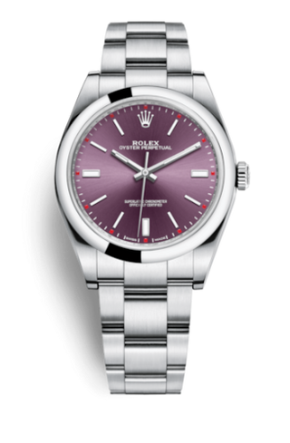 Rolex - 114300-0002  Oyster Perpetual 39 Red Grape