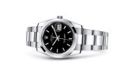 Rolex - 115200-0004  Oyster Perpetual Date 34 Stainless Steel Domed / Oyster / Black