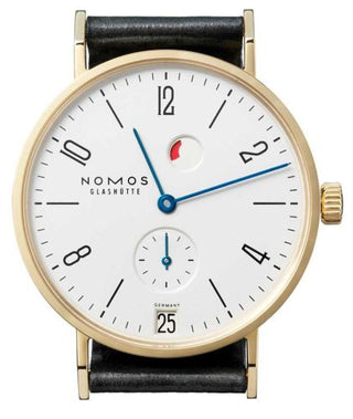 Nomos Glashütte - 116  Tangente Gold Gangreserve Datum